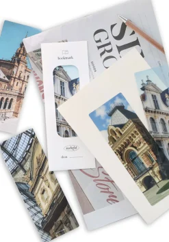 4pcs Photograph Translucent Bookmark