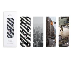 4pcs Photograph Translucent Bookmark