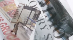 4pcs Photograph Translucent Bookmark