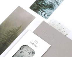 4pcs Photograph Translucent Bookmark