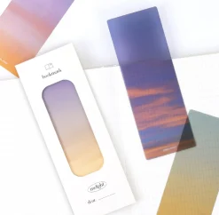 4pcs Photograph Translucent Bookmark