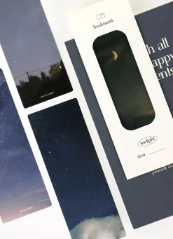 4pcs Photograph Translucent Bookmark