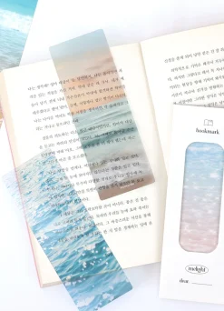 4pcs Photograph Translucent Bookmark