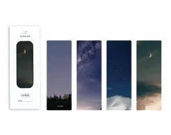 4pcs Photograph Translucent Bookmark