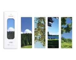 4pcs Photograph Translucent Bookmark