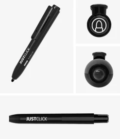 3pcs Retractable Permanent Marker Set