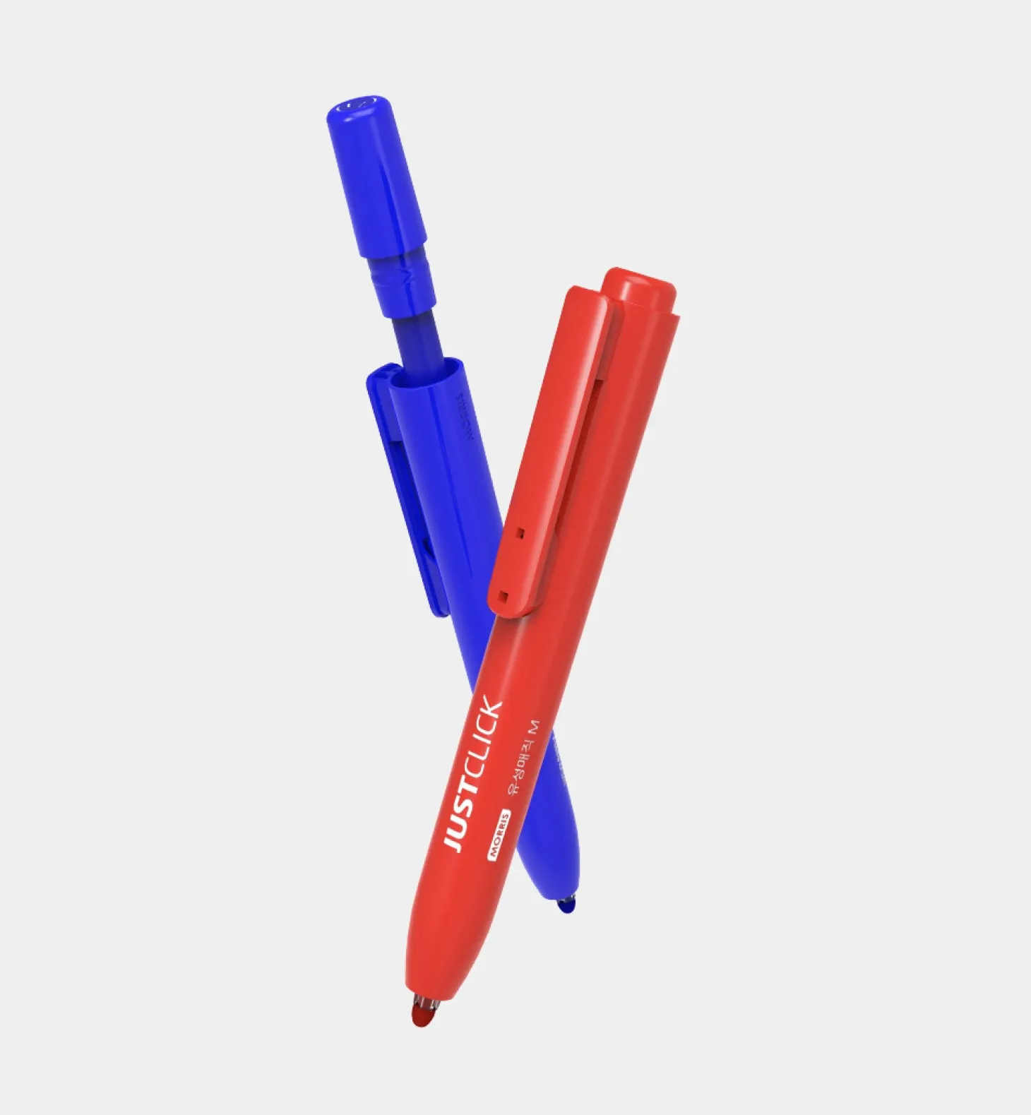 3pcs Retractable Permanent Marker Set