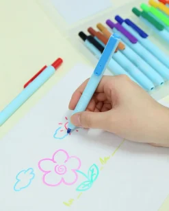 12pcs Retractable Whiteboard Marker Set