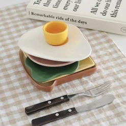 6pcs Sandwich Plate Set