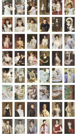 48pcs Sargent Label Sticker Set
