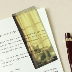3pcs Scenery Translucent Bookmark Set