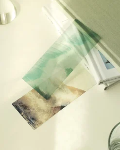 3pcs Scenery Translucent Bookmark Set