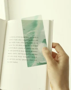 3pcs Scenery Translucent Bookmark Set