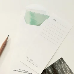 3pcs Scenery Translucent Bookmark Set