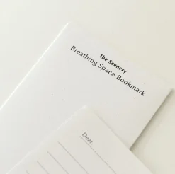 3pcs Scenery Translucent Bookmark Set