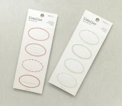 2pcs Simple Label Sticker Set