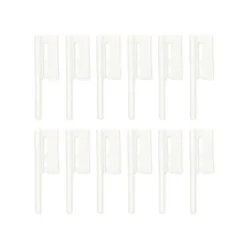 12pcs Slim Spiral Ring Label Clip Set