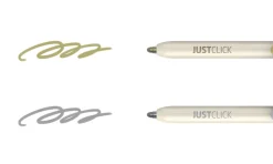12pcs Small Metallic Retractable Marker Set