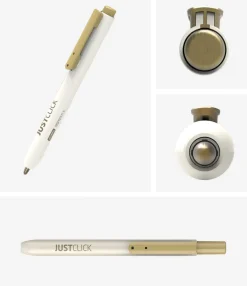 12pcs Small Metallic Retractable Marker Set