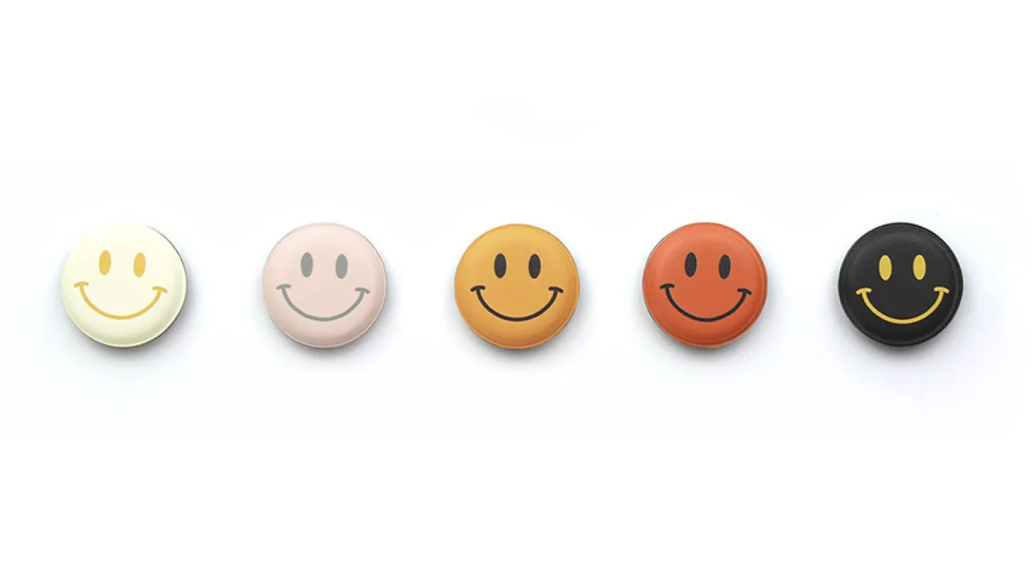 5pcs Smile Macaron Magnet Set