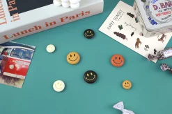 5pcs Smile Macaron Magnet Set