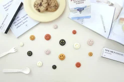 5pcs Smile Macaron Magnet Set