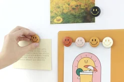 5pcs Smile Macaron Magnet Set