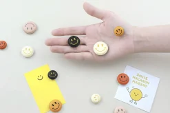 5pcs Smile Macaron Magnet Set