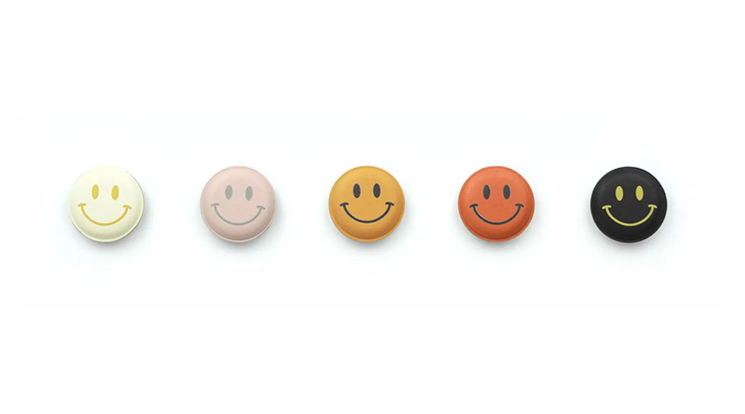5pcs Smile Macaron Magnet Set