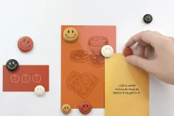 5pcs Smile Macaron Magnet Set