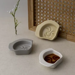 3pcs Smile of Silla Sauce Bowl Set