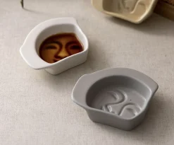 3pcs Smile of Silla Sauce Bowl Set