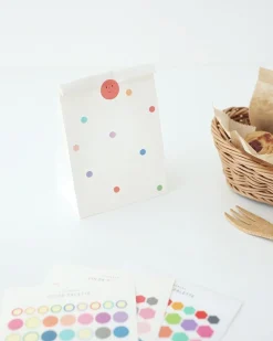 2pcs Solid Color Palette Sticker Set