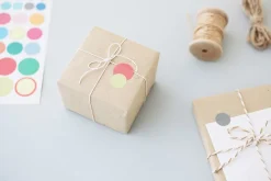 2pcs Solid Color Palette Sticker Set