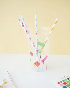 2pcs Solid Color Palette Sticker Set