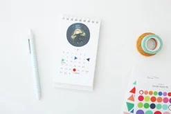 2pcs Solid Color Palette Sticker Set