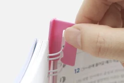 12pcs Spiral Ring Label Clip Set