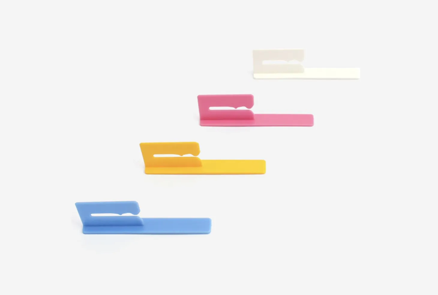 12pcs Spiral Ring Label Clip Set