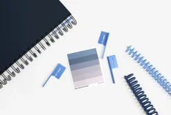 12pcs Spiral Ring Label Clip Set