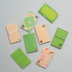 8pcs Sports Memo Pad Set