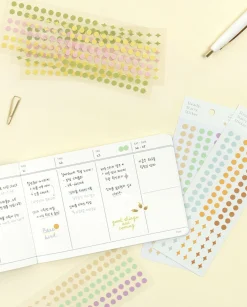 3pcs Steady Starry Dot Sticker Set