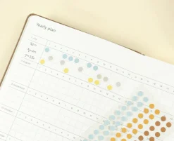 3pcs Steady Starry Dot Sticker Set