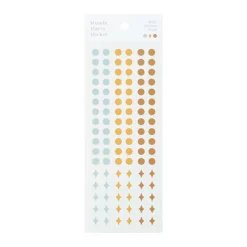 3pcs Steady Starry Dot Sticker Set