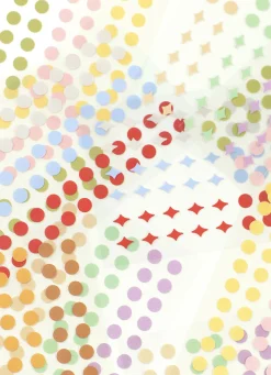 3pcs Steady Starry Dot Sticker Set
