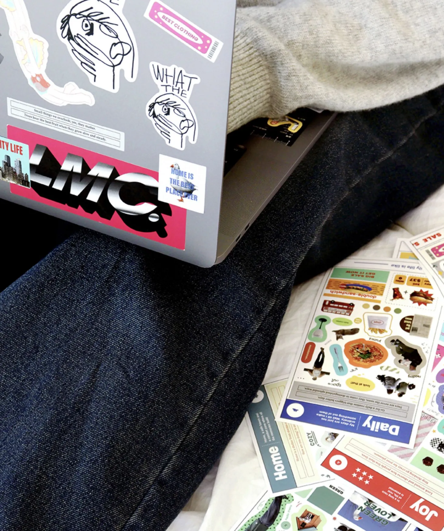 10pcs Storage Magazine Sticker Set