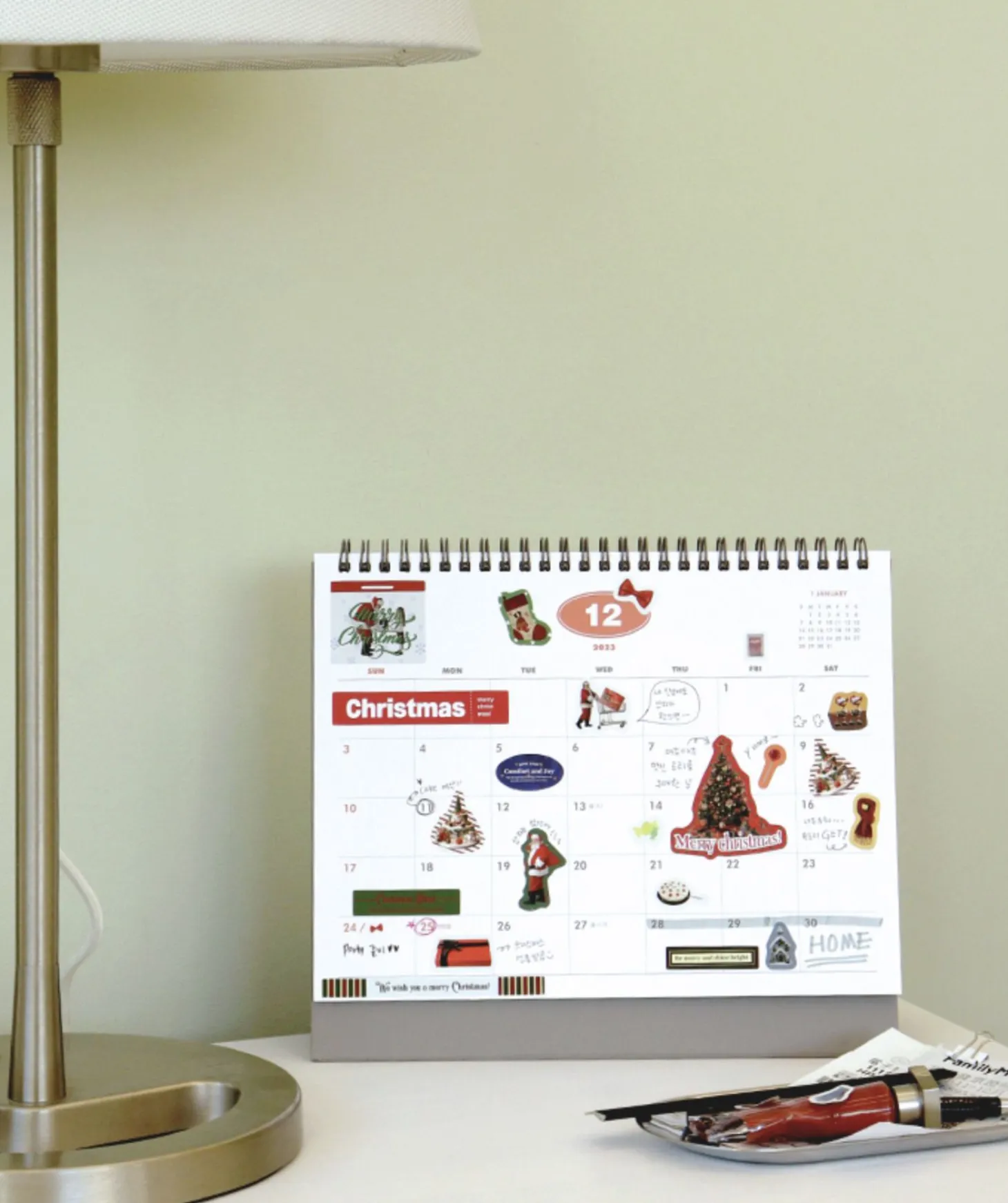10pcs Storage Magazine Sticker Set