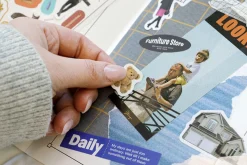 10pcs Storage Magazine Sticker Set