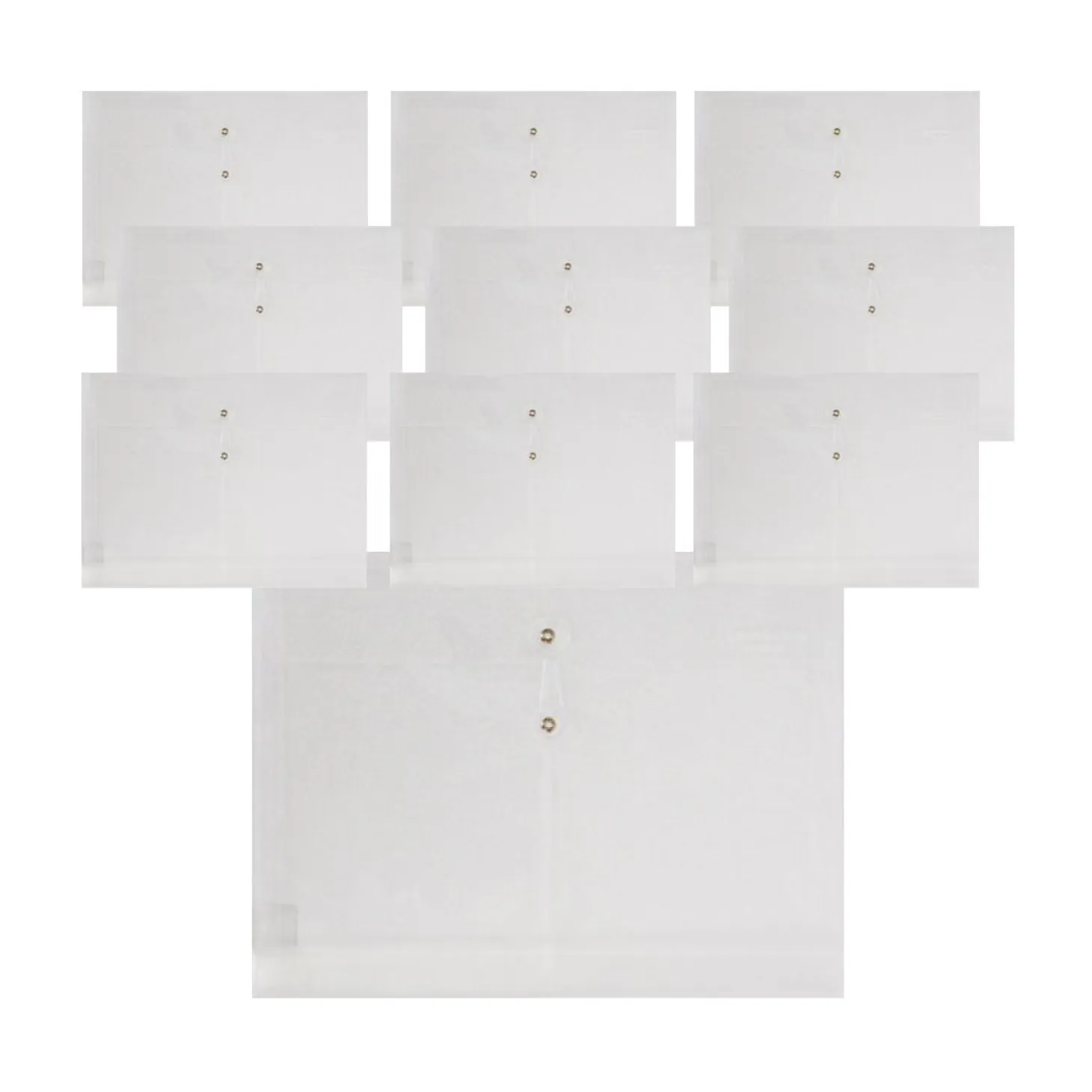 10pcs String Tie Document Envelope Set