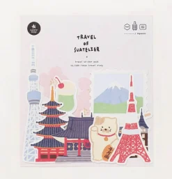 28pcs Tokyo Travel Sticker Set