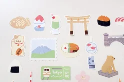 28pcs Tokyo Travel Sticker Set